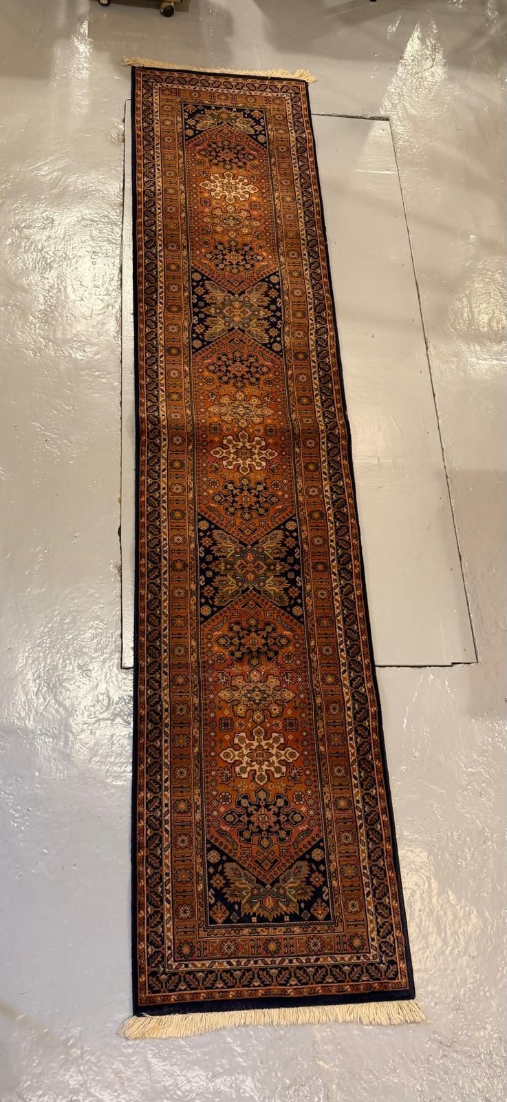 Tapis de couloir fait la main