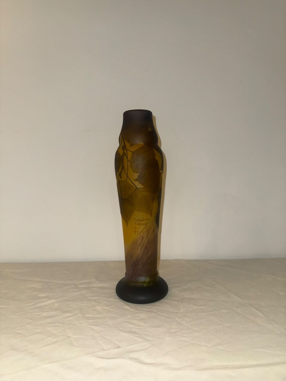 Vase Art Nouveau signé Daum Nancy