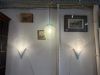 Paire d’appliques + suspension Art déco