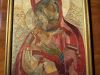 Icône religieuse brodée – Vierge à l’Enfant