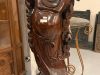 Statue de Bouddha en bois massif