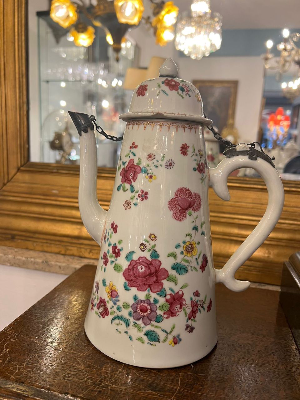 Grande cafetière en porcelaine de chine