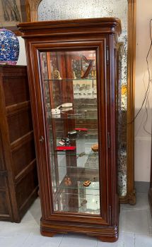Vitrine en merisier