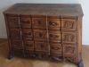 Grande commode sculptée de style hollandais XIXieme