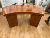 Bureau demi-lune art-déco