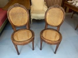 paire de chaises louis XVI