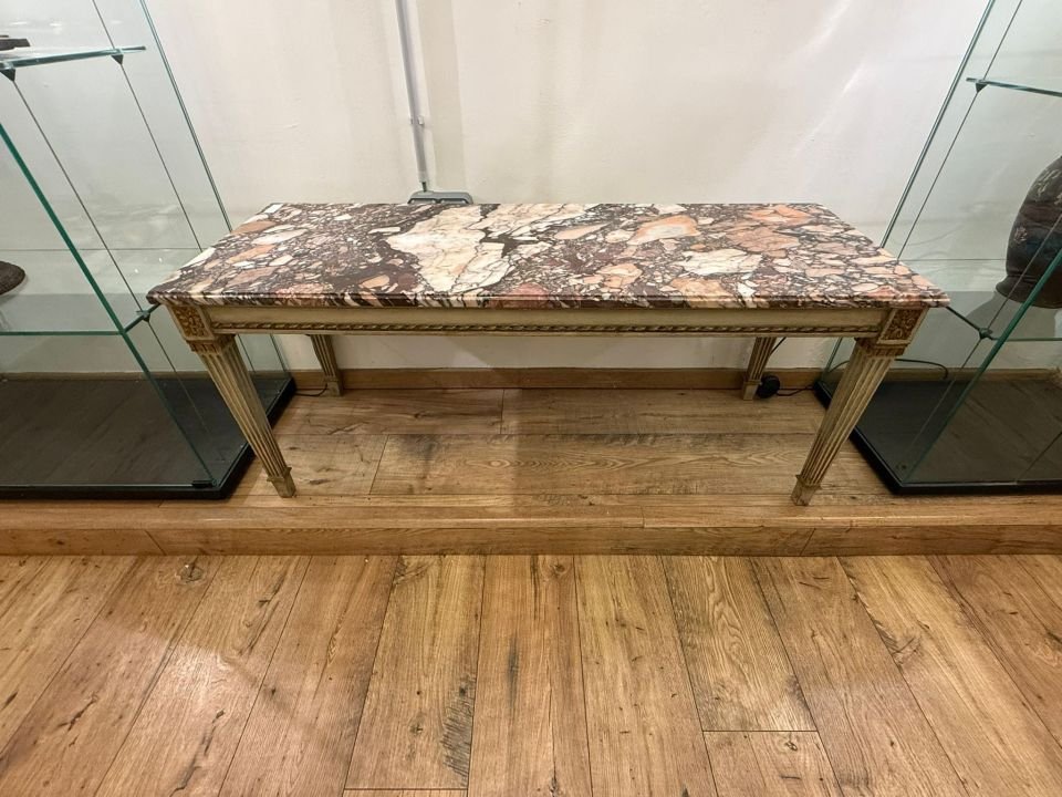 table basse avec marbre