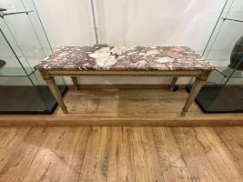table basse avec marbre