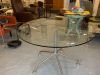 Table ronde en verre