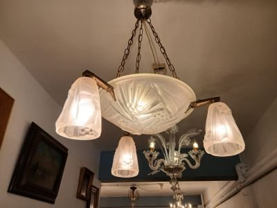 lustre art déco par l´ELF