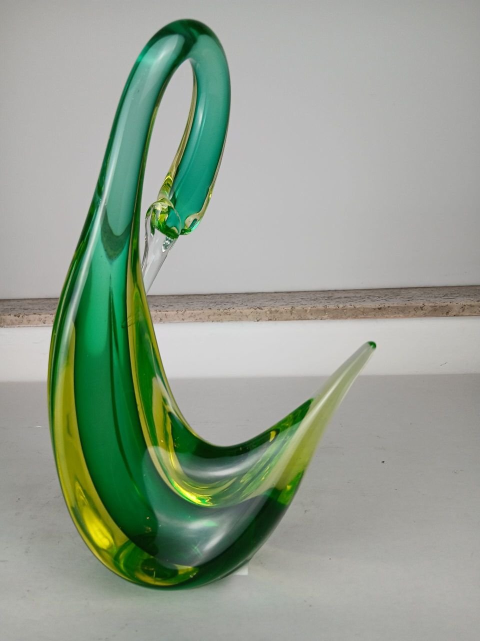 Cygne en verre
