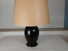 lampe en terre cuite émaillée