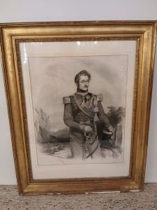 Lithographie Charles Baugniet