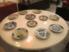 Assiettes Delft antiques
