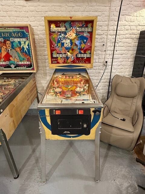 Flipper mécanique Gottlieb Jack in the Box