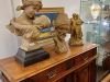 Divers sculptures , bronze et porcelaine.