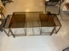 Tables basses en verre