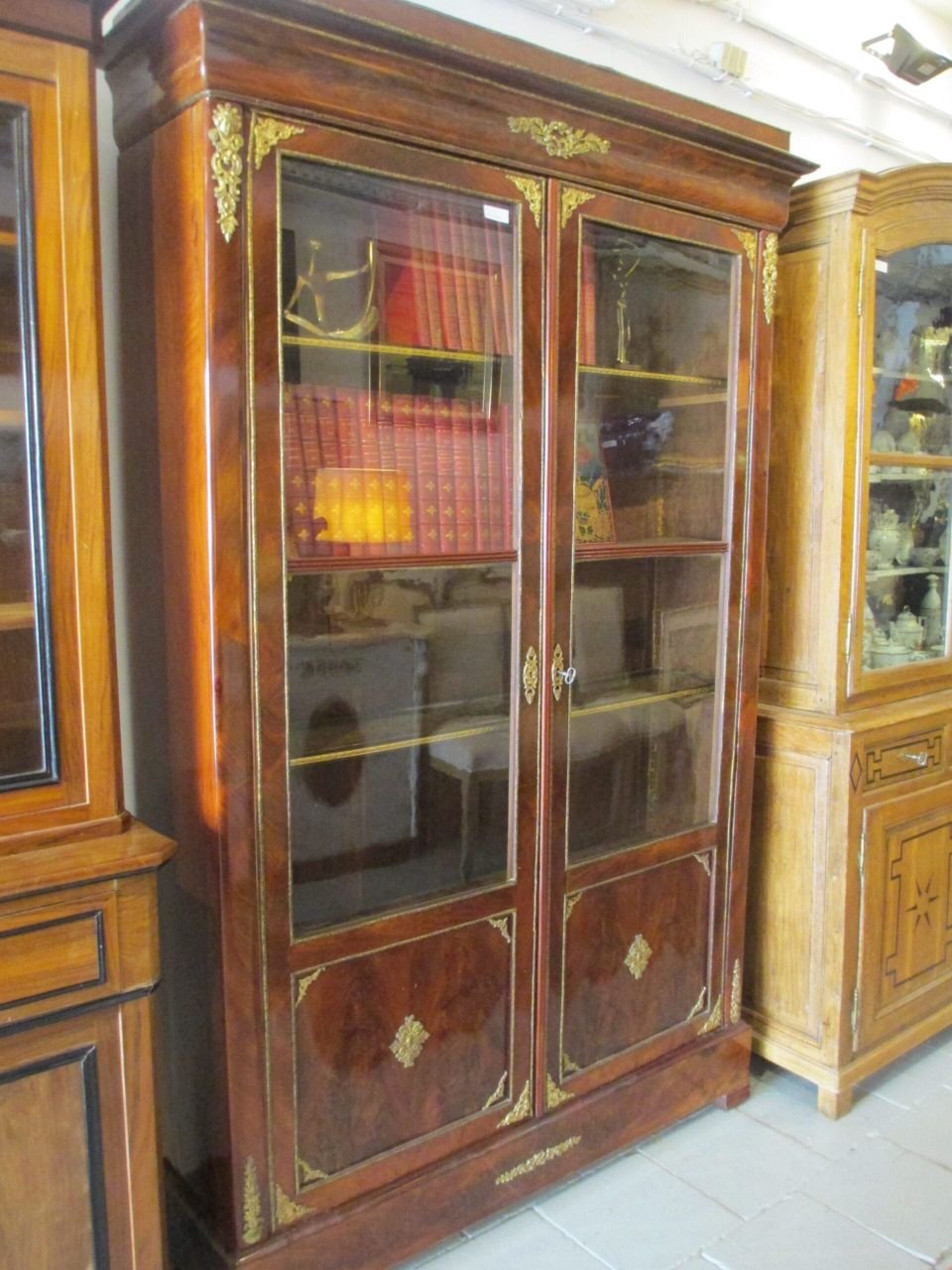 Bibliothèque style Napoléon 3