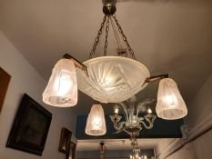 lustre art déco par l´ELF