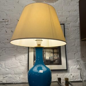 Lampe de table en faïence