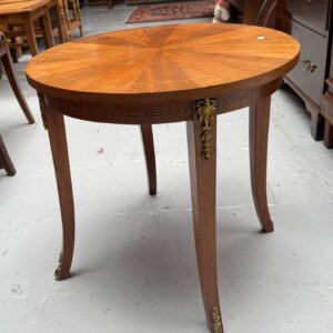 Table d'appoint marquetée
