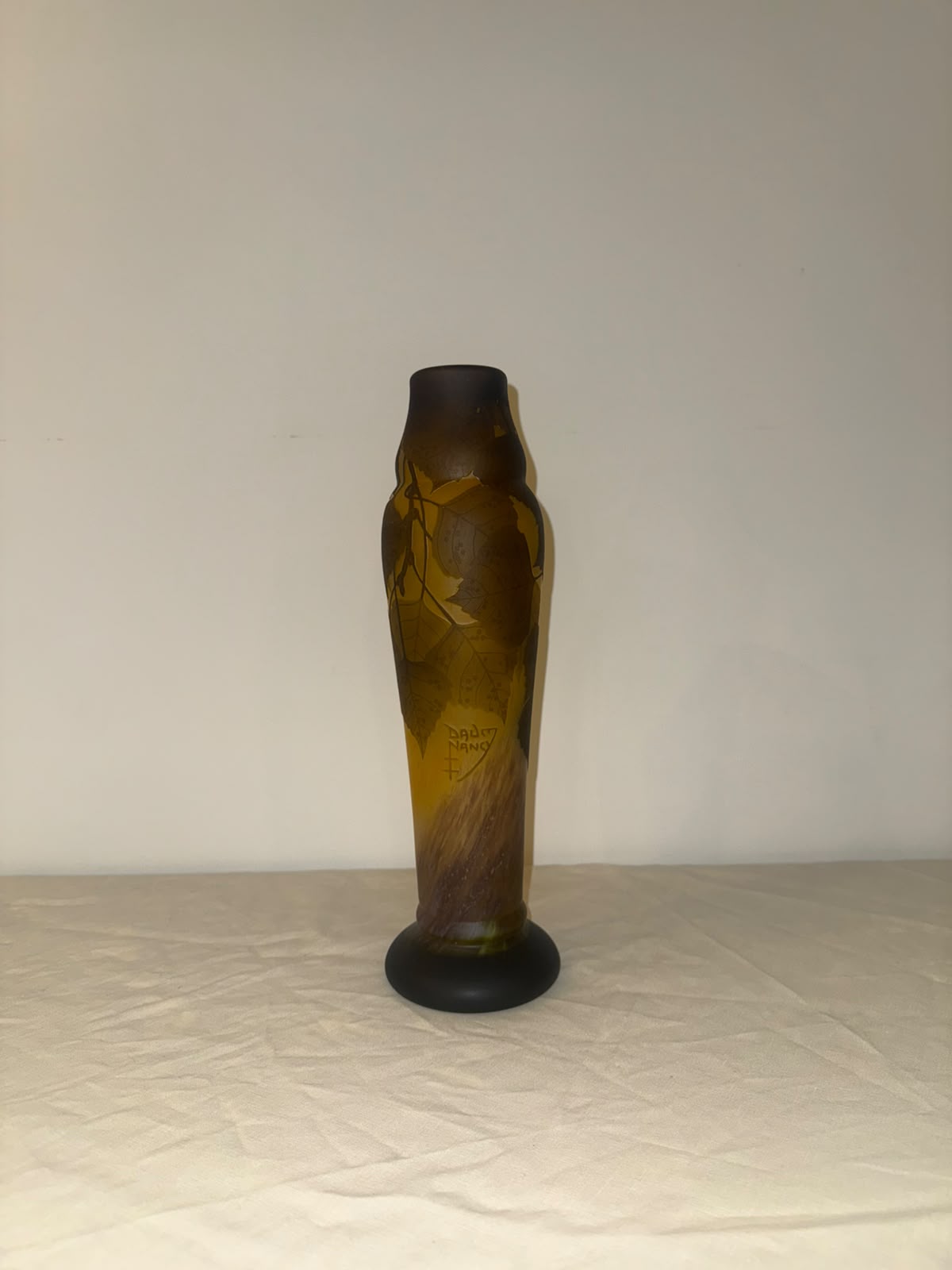 Vase Art Nouveau signé Daum Nancy