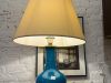 Lampe de table en faïence