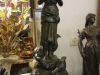 Bronze le jeune femme aux oies