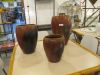 Vases en terre cuite