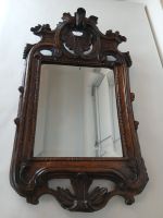 miroir en bois sculpté 19ème style liégeois
