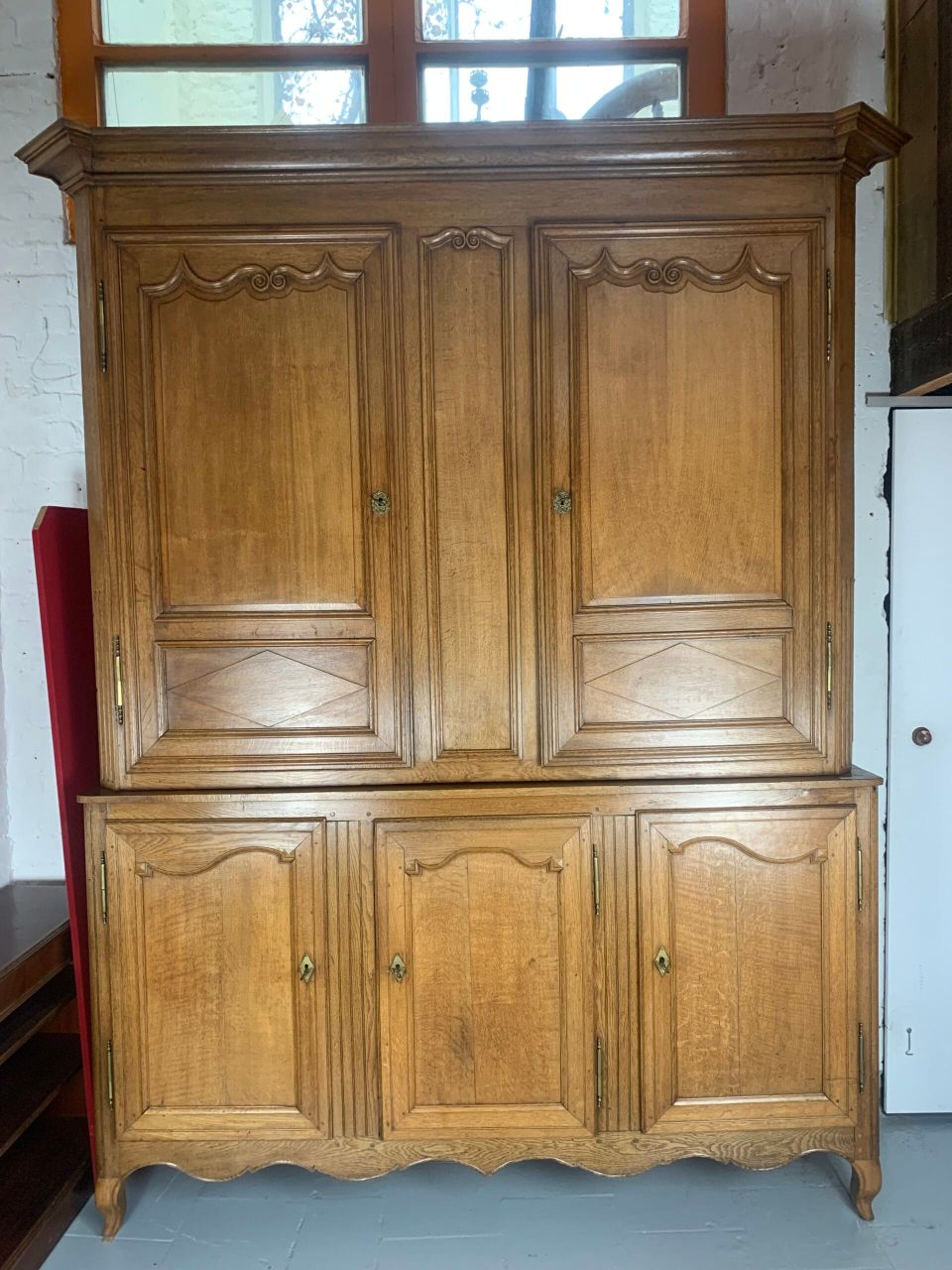 Grand double corps en chêne