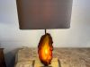 lampe avec agate rétroéclairée