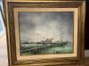 Aquarelle d&rsquo;un paysage de campagne – F.F. Claes